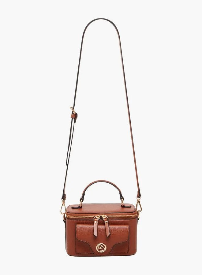 Celeste Panelled Shoulder Bag with Detachable Strap