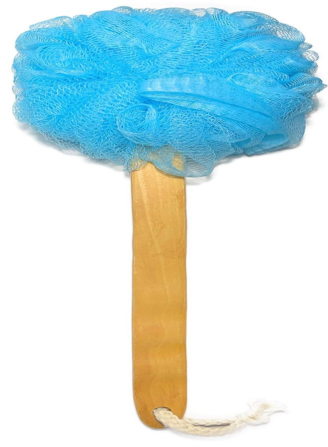 Mr.Cui'shop 3 Pack Exfoliating Loofah luffa loofa Bath Back Brush On a Stick - Long Wooden Handle with Radian is Ergonomic for Men and Women - Shower Sponge Body Back Scrubber Pack of 3 - Image 4