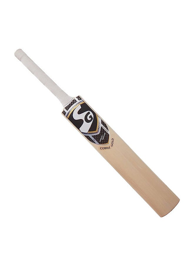 SG - Cobra Gold Kashmir Willow Cricket Bat Size: Size 5 - Image 1