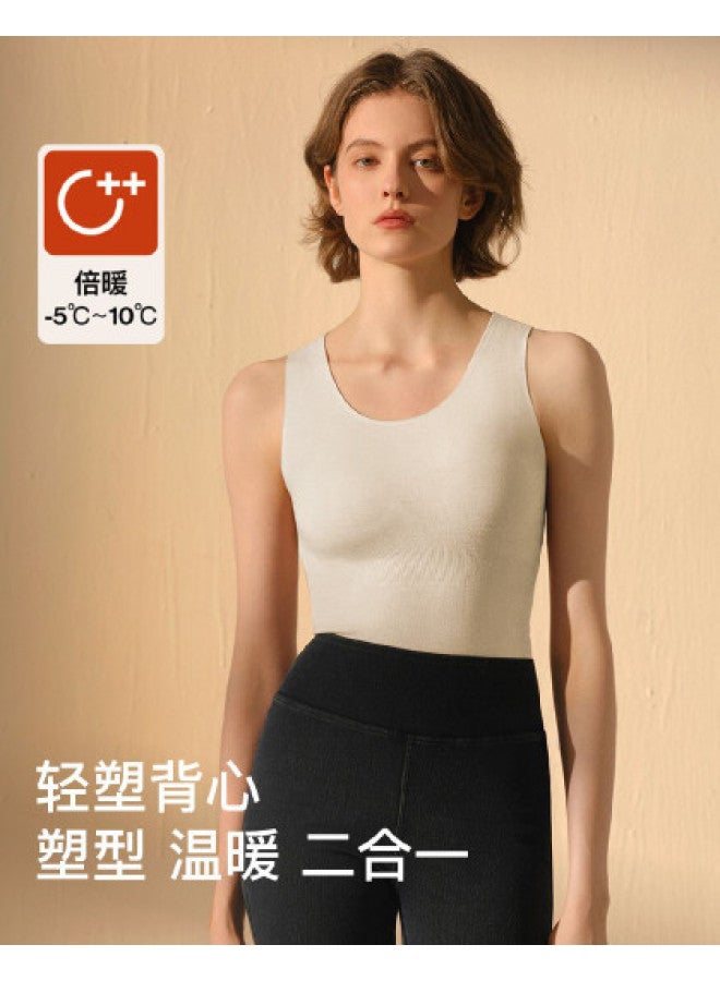 ubras Light Shaping Wool Sleeveless Slimming Basic Tank Top For Women, Autumn - Image 1