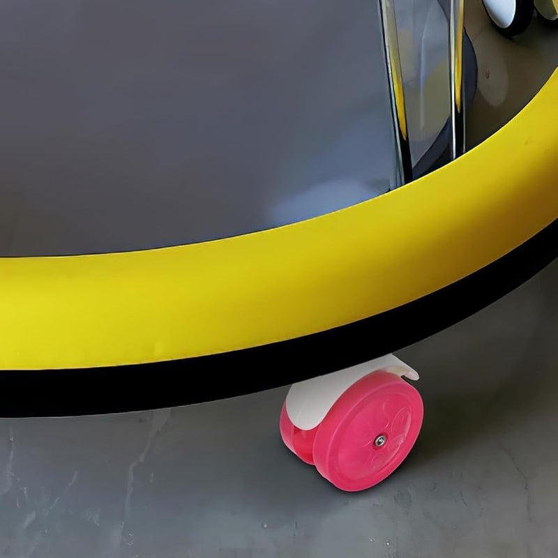 4Pcs Walker Wheels Plastic Casters Replacement for Stroller Parts Quiet Easy Clean Durable - Image 5