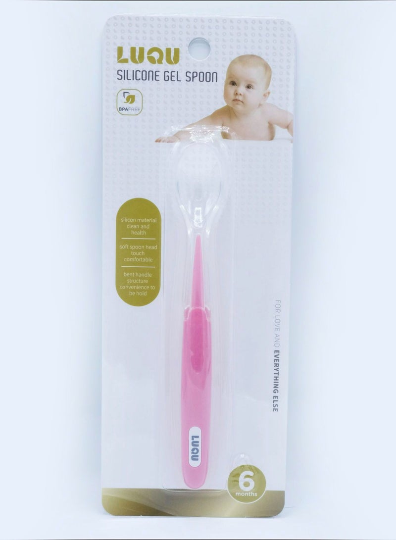 لوكو ملعقة طعام للأطفال من السيليكون- مجموعة من 5 - Image 3
