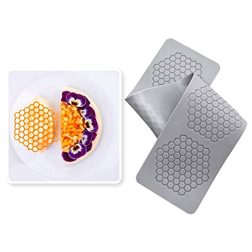 TUKE Honeycomb Silicone Fondant Cake Mold Beehive Candy Molds Chocolate Candy 3D Cupcake Decorating Silicone Moulds, Sugar Craft Cake Decoration, Cupcake Top, Polymer Clay - Image 1