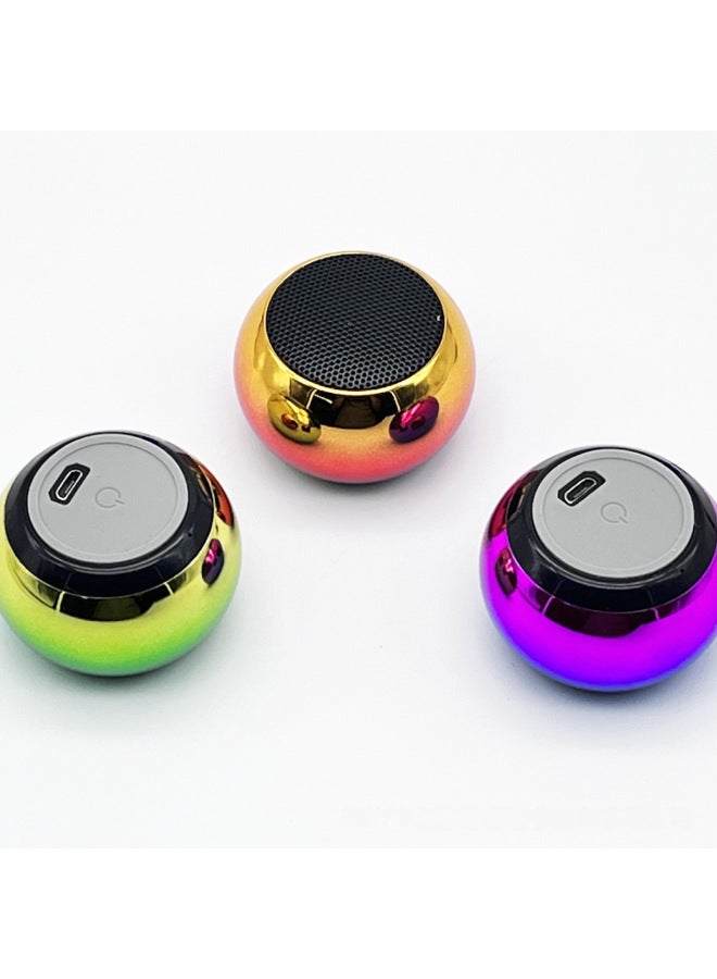 M3 Colorful Bluetooth Speaker Small Steel Cannon Portable Outdoor Bluetooth Small Audio Mini Speaker - Image 3