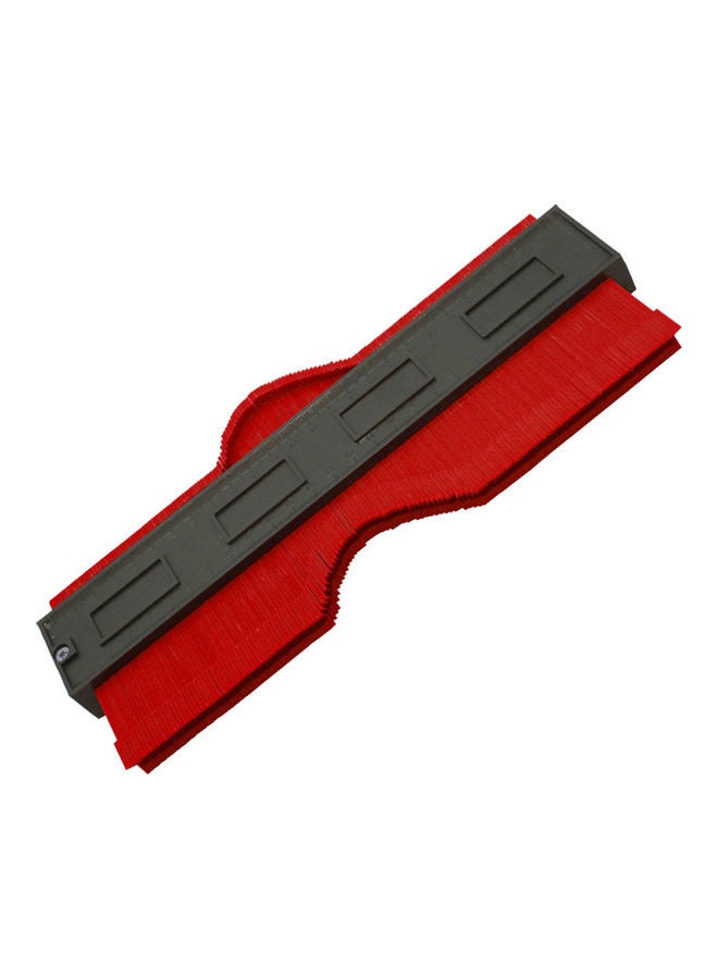 Contour Gauge Measuring Ruler Craftsman Tool For Irregular Shapes Red 27.00 X 2.00 X 10.00cm - Image 2
