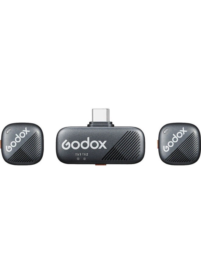 Godox CUBE-SC KIT 2 (USB-C Plug)(2 TX+1 RX) 2.4GHz Wireless Microphone System - Image 3