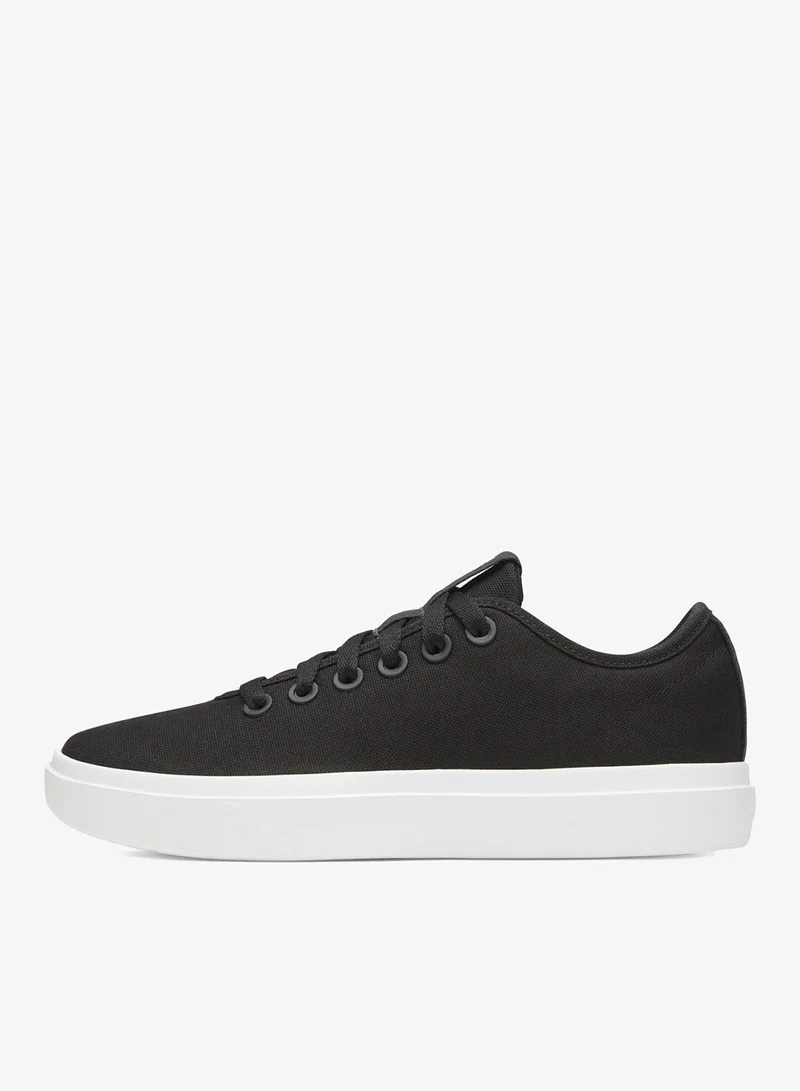 Allbirds Women's Canvas Pipers - Natural Black (Blizzard Sole)