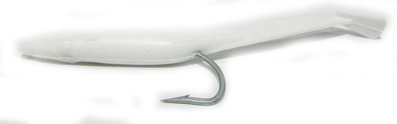 3 Piece Raglou Set Silicone Bait - White 8.5cm