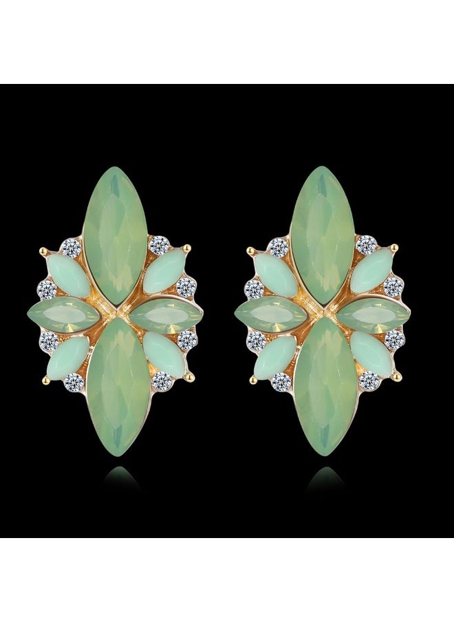 Yellow Chimes Studded Crystal   Floral Green Stud Earrings for Women and Girls fgs - pzsku/Z19CCCAAA33CF3CA3ACC8Z/45/_/1729064009/b91aa0c4-0277-4216-84ac-ca10f187c759