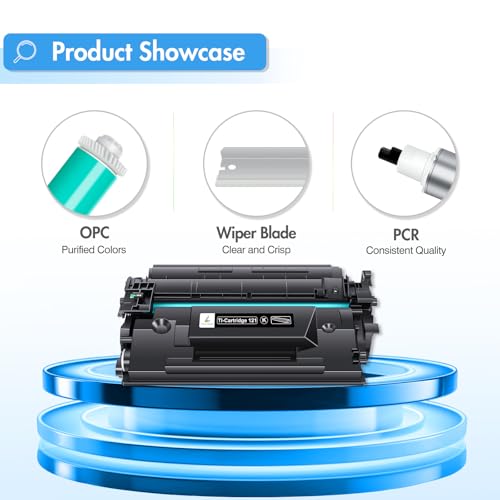 TRUE IMAGE Compatible Toner Cartridge Replacement for Canon 121 CRG-121 CRG121 for Canon imageCLASS D1620 D1650 High Yield Ink Printer (Black, 2-Pack) - Image 5