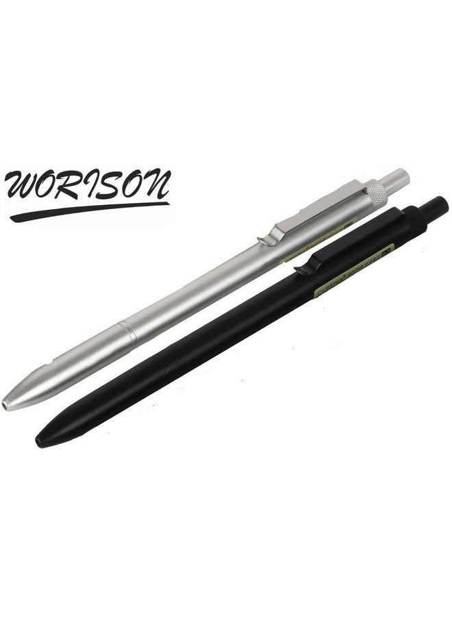 worison 0.7mm Mechanical Pencil set 1 White and 1 Black Pencil - Image 5