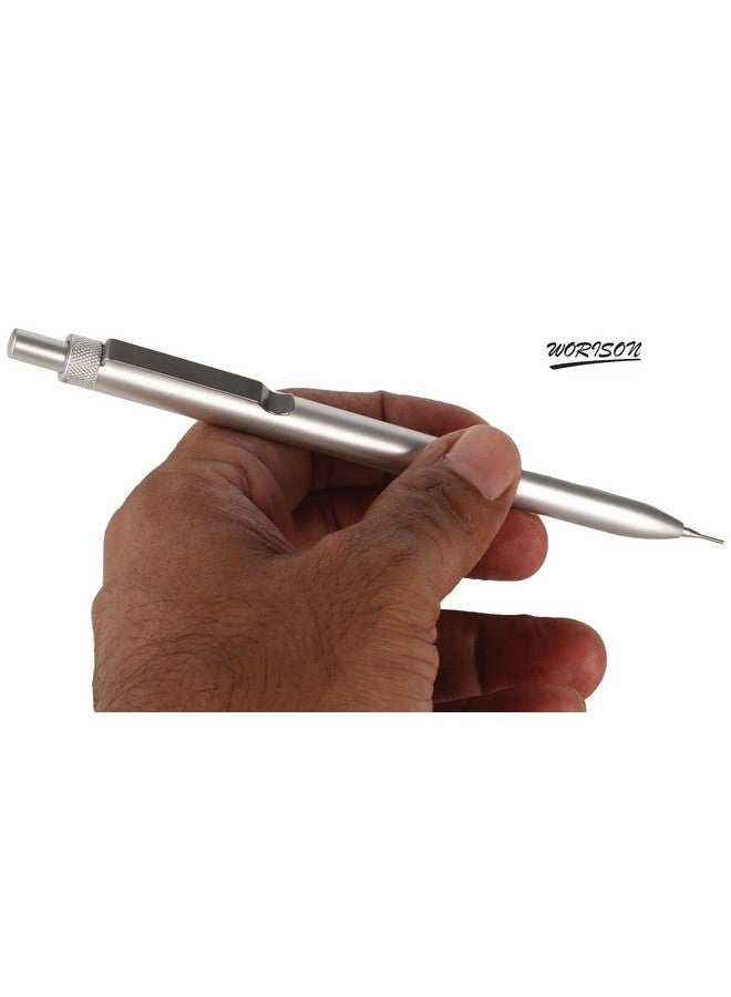 worison 0.7mm Mechanical Pencil set 1 White and 1 Black Pencil - Image 3