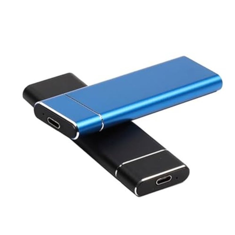 SSD محمول USB3.1 Type-C 1 تيرابايت من سبائك الألومنيوم الأسود للاستخدام المحمول، محرك أقراص الحالة الصلبة المقاوم للصدمات - Image 4