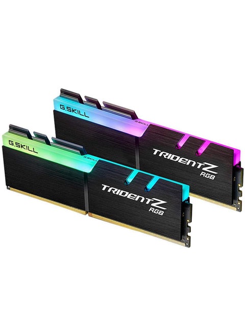 G.SKILL Trident Z RGB Series (Intel XMP) DDR4 RAM 32GB (2x16GB) 3200MT/s CL16-18-18-38 1.35V Desktop Computer Memory UDIMM (F4-3200C16D-32GTZR)