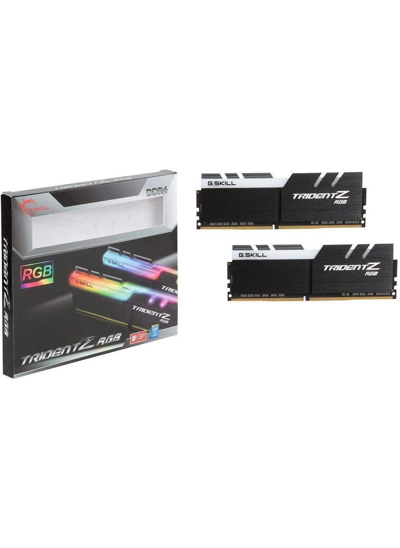 G.SKILL Trident Z RGB Series (Intel XMP) DDR4 RAM 32GB (2x16GB) 3200MT/s CL16-18-18-38 1.35V Desktop Computer Memory UDIMM (F4-3200C16D-32GTZR)