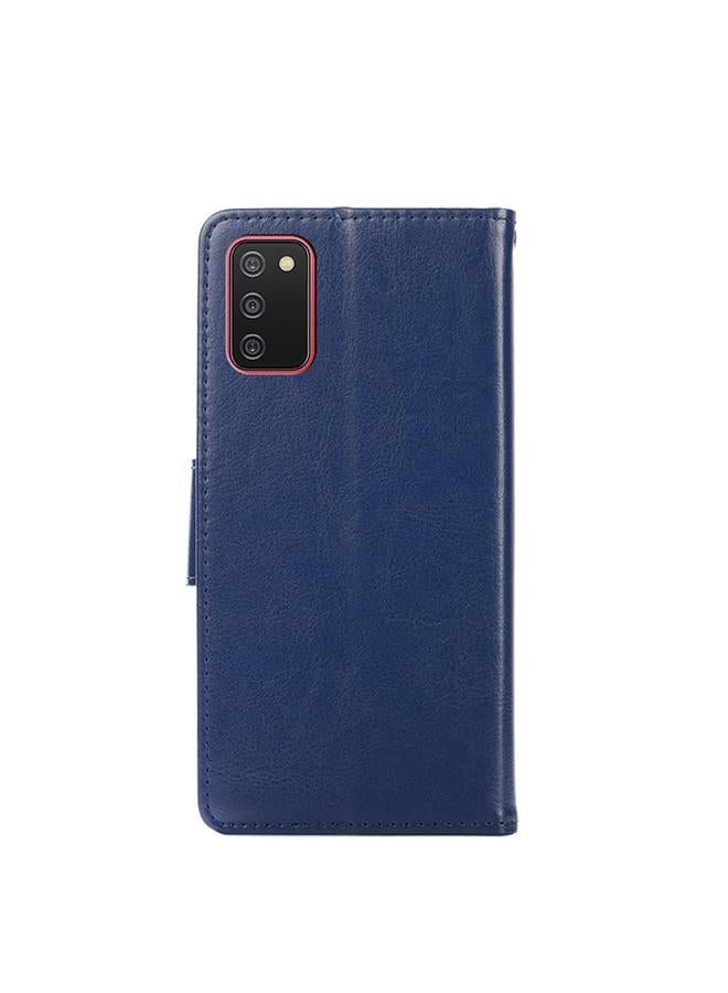 اس-توب جراب لهاتف Samsung Galaxy A52 5G / 4G جراب جلدي أفقي قابل للطي بملمس كريستالي مع حامل وفتحات للبطاقات ومحفظة - Image 3