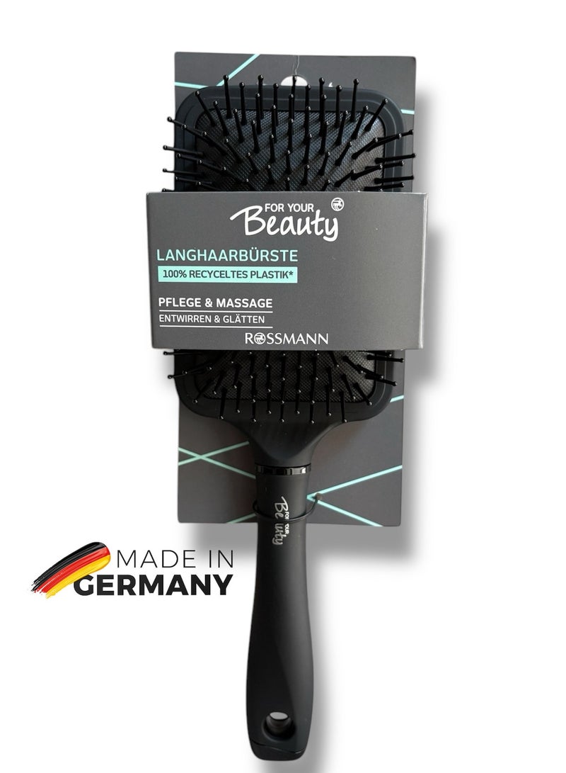 ROSSMANN German Brand -Paddle Hair brush Care & Massage, Hair Styling Brush, massage the scalp while combing hair to promote blood circulation. - Image 1