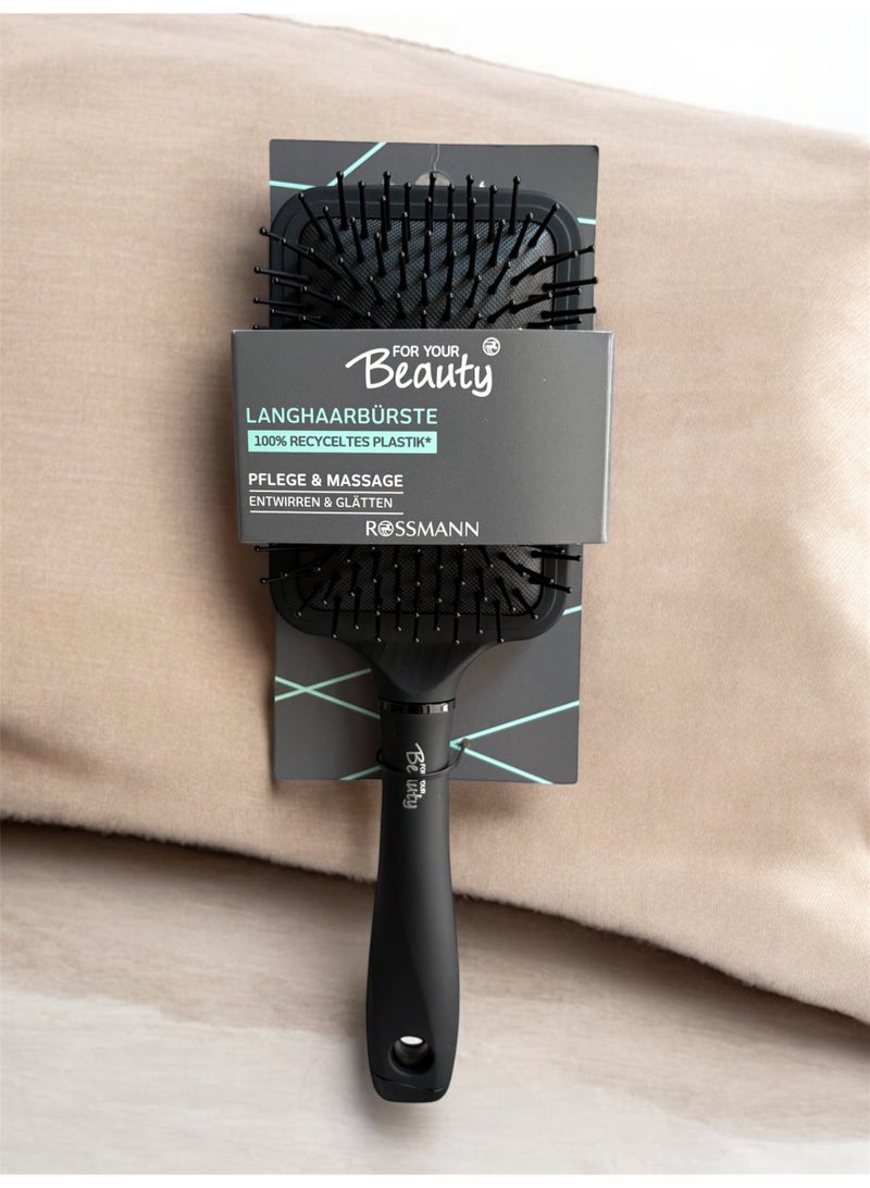 ROSSMANN German Brand -Paddle Hair brush Care & Massage, Hair Styling Brush, massage the scalp while combing hair to promote blood circulation. - Image 4