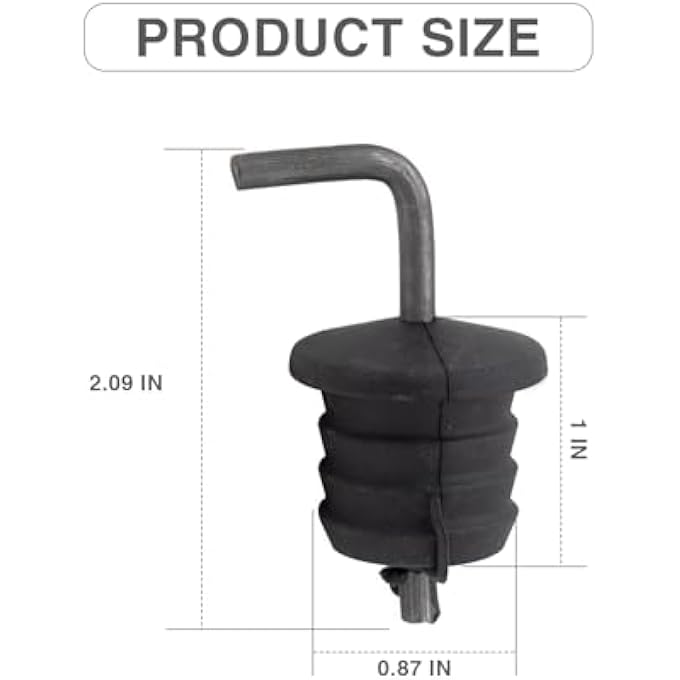 rayihni 256155T0004 Car Transmission Filler ATF Cap Plug Compatible with Fit 20152019 HRV 2016 2017 2018 2019 2020 Replace 256155T0004 - Image 2