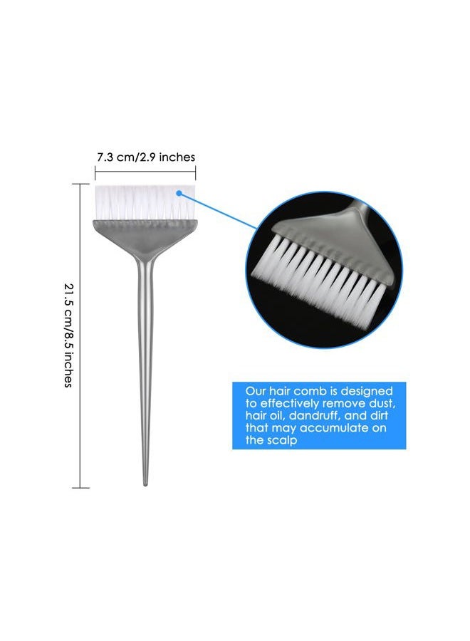 DS.DISTINCTIVE STYLE Hair Dye Applicator Brushes 5 Pieces Long Handle Soft Bristles Hair Coloring Kit Salon Hair Bleach Tinting DIY Tool - Image 2
