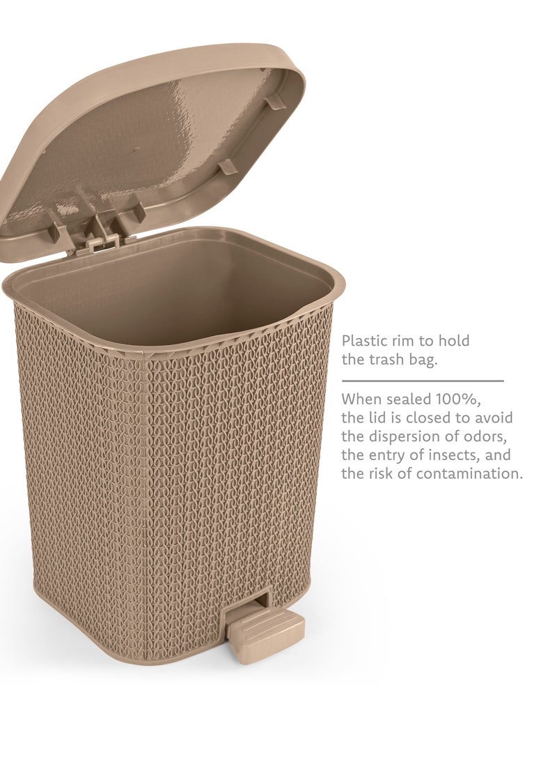Turt Turt Step-on Waste Bin with Pedal 20 ltr  - Image 4