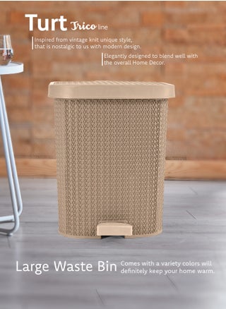 Turt Step-on Waste Bin with Pedal 20 ltr - pzsku/Z19CD7946D07D0BF285B0Z/45/1746433288/1f7d4517-bf7e-45fd-a026-0ab9c6c120d3