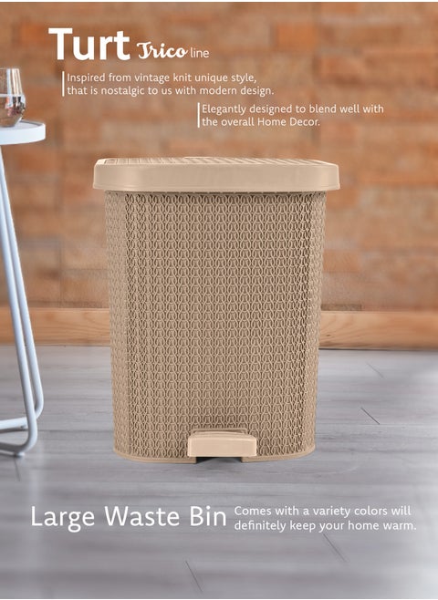 Turt Step-on Waste Bin with Pedal 20 ltr