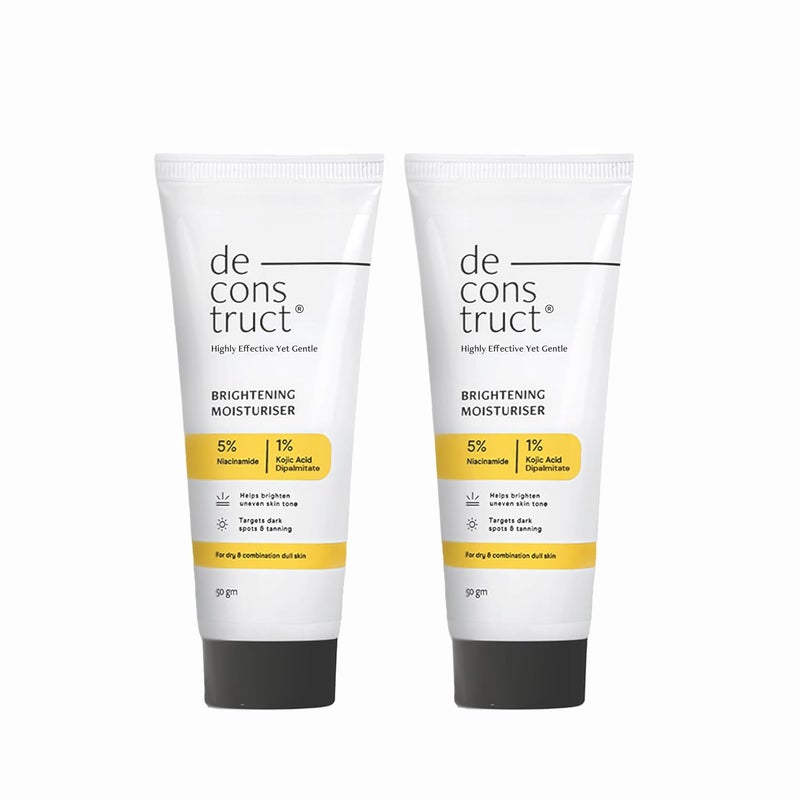 Deconstruct كريم الوجه المشرق ديكونستراكت 5 نياسيناميد 1 حمض كوجيك 5 فيتامين سي فيتامين إي للبقع الداكنة وتفاوت لون البشرة 50 جرام لكل عبوة 2 - Image 1