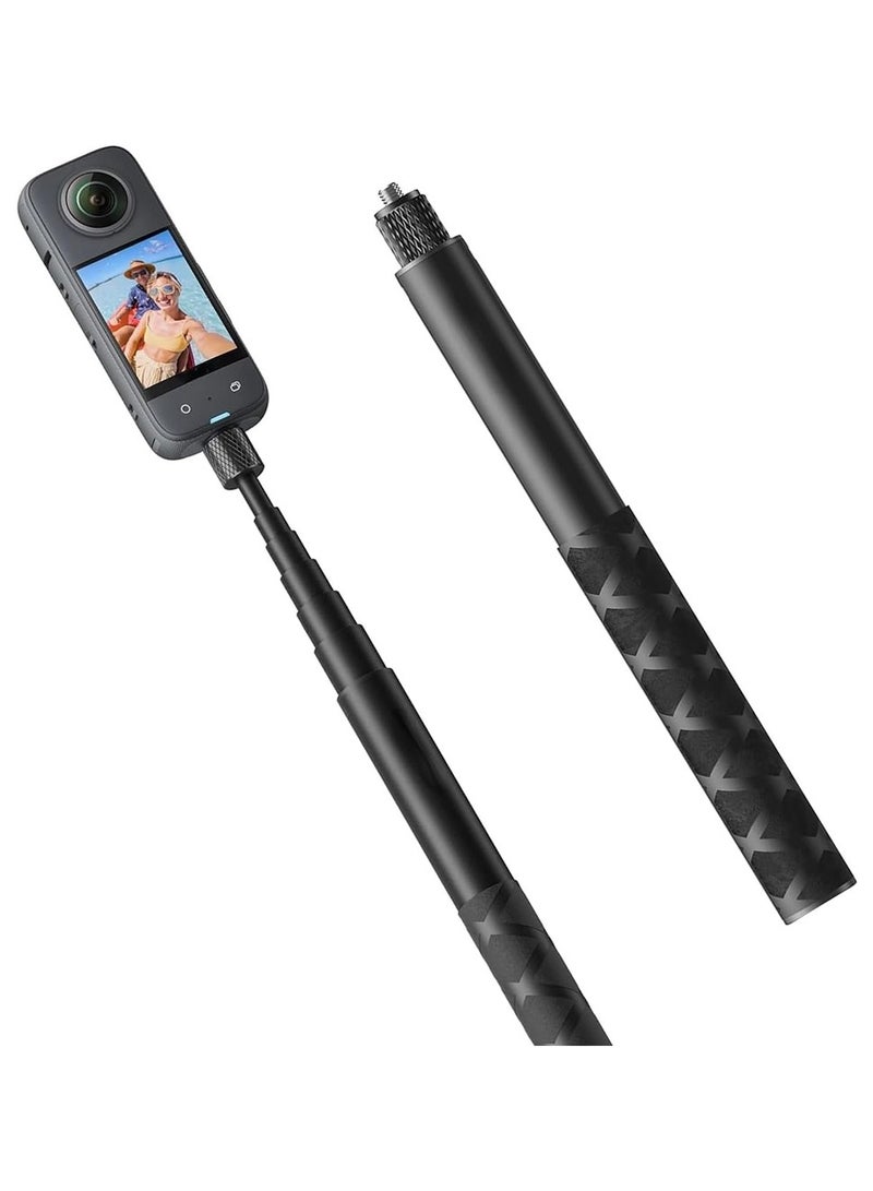 O Ozone عصا سيلفي غير مرئية عالمية متوافقة مع Insta360 One X3 X4، ACE PRO One R عصا مونو بود غير مرئية، Hero 10/9/8/7/6، SJCAM، YI وكاميرات الحركة الأخرى - Image 1