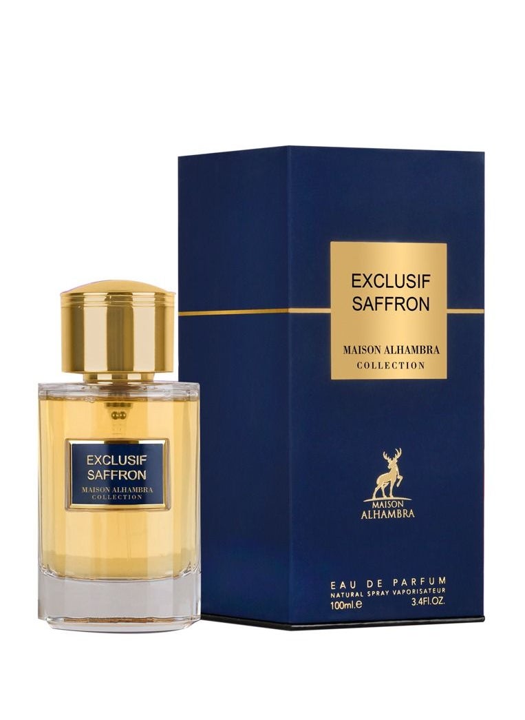 MAISON ALHAMBRA - EXCLUSIF COLLECTION SAFFRON EDP 100ml - Image 1