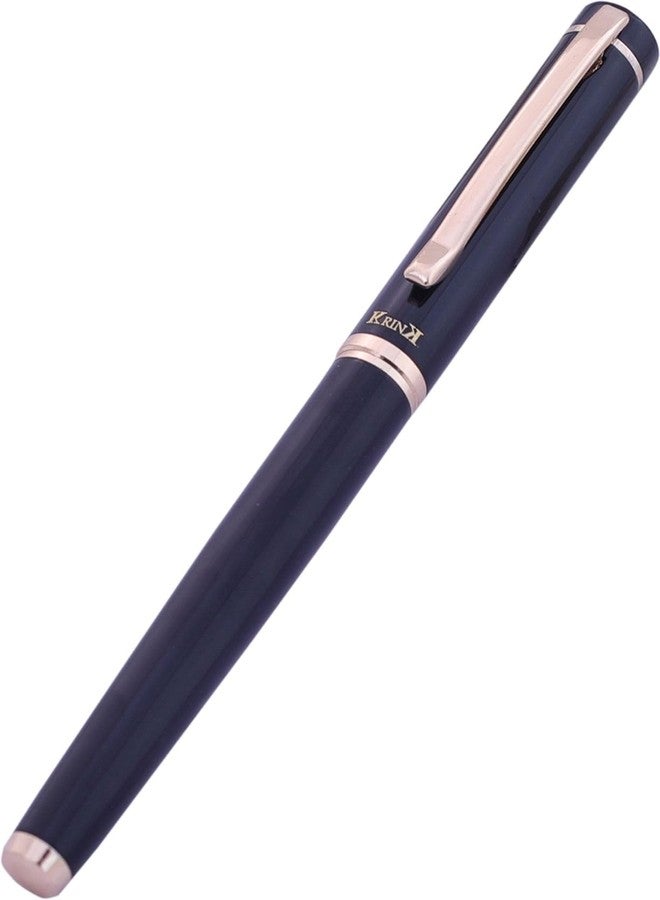 Krink ANTIQUE R026 Fitted with Germany Made Refill Presented in Gift Box Metal Roller Pen - Image 2