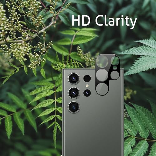 Ailun Glass Screen Protector for Galaxy S24 Ultra [6.8 Inch] 3Pack + 3Pack Camera Lens Tempered Glass Fingerprint Unlock 0.25mm Ultra Clear Anti-Scratch Case Friendly [Not For S24/S24 Plus] - Image 5