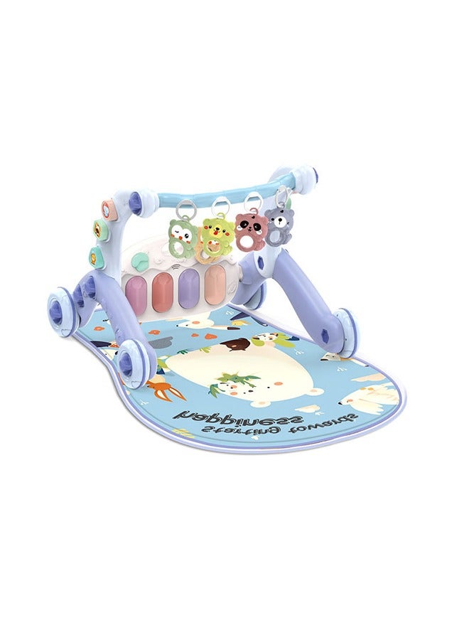 High-Quality Baby Play Gym Mat, Baby Gym Mat with Music Piano and Removable Rattle, Suitable for Infant Exploration and Motor Development  - Image 1