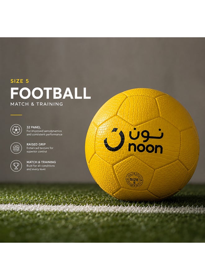 Noon Football – Premium Match & Training Soccer Ball Size 5 for Outdoor Play - Image 4