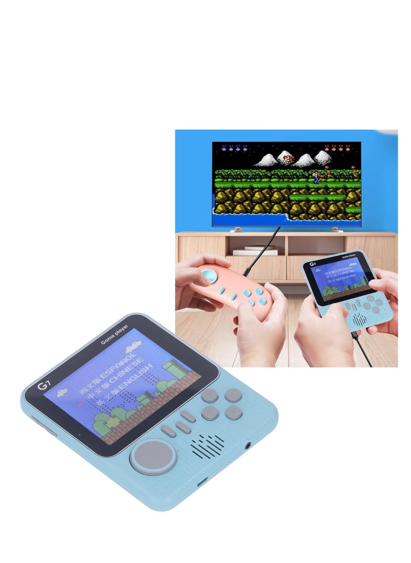 Vparty - G7 Handheld Game Console 3.5 inch Screen Retro Video Games Consoles Classic Emulator Hand-held Gaming Console Single Player Lightweight Gaming Device Support for Connecting TV - Image 1