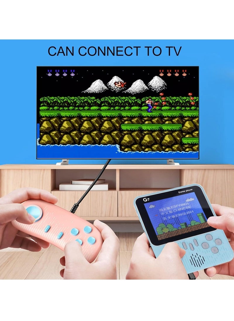 Vparty - G7 Handheld Game Console 3.5 inch Screen Retro Video Games Consoles Classic Emulator Hand-held Gaming Console Single Player Lightweight Gaming Device Support for Connecting TV - Image 1