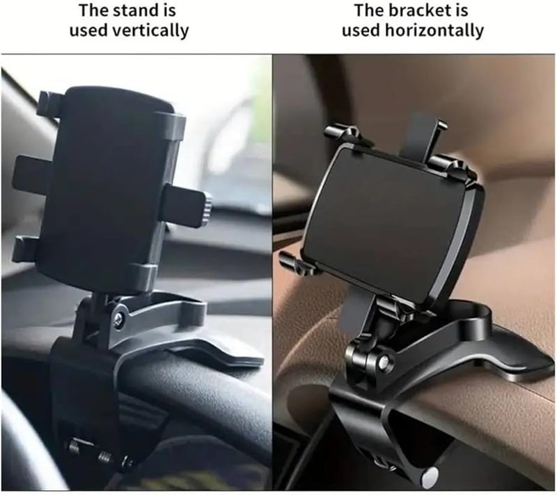 Universal Car Phone Mount Dashboard Clip Holder 1 Pc - Image 3
