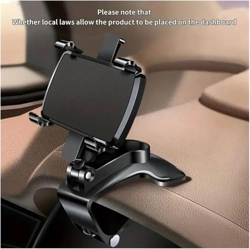 Universal Car Phone Mount Dashboard Clip Holder 1 Pc - Image 5