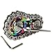 Bitopbi Sprocket Fidgets Chain Stainless Steel Fidget Cube Gears Linkage Bike Chain Novelty Fidget Block Kinetic Desk Toy Metal EDC Focus Meditation Break Bad Habits ADHD Colorful - Image 4
