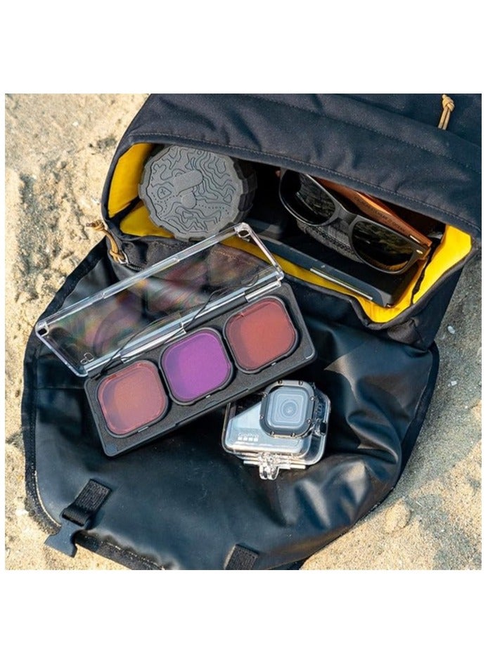 PolarPro DiveMaster 3-Pack Filter Kit for GoPro HERO9/10/11 Black Protective Housing - Image 5