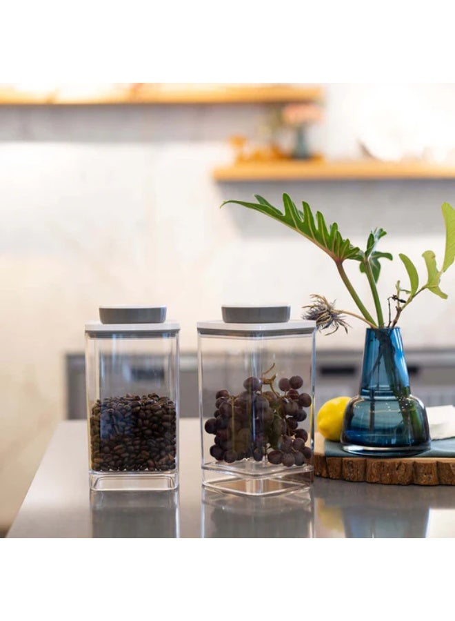 ANKOMN Coffee Vacuum Container, Patented Turn-n-Seal Canister Features the Airtight Vacuum Sealed Rubber and Inner Plate, Holding the Vacuum and Keeping Your Coffee Fresh Longer (1.2L) - Image 3