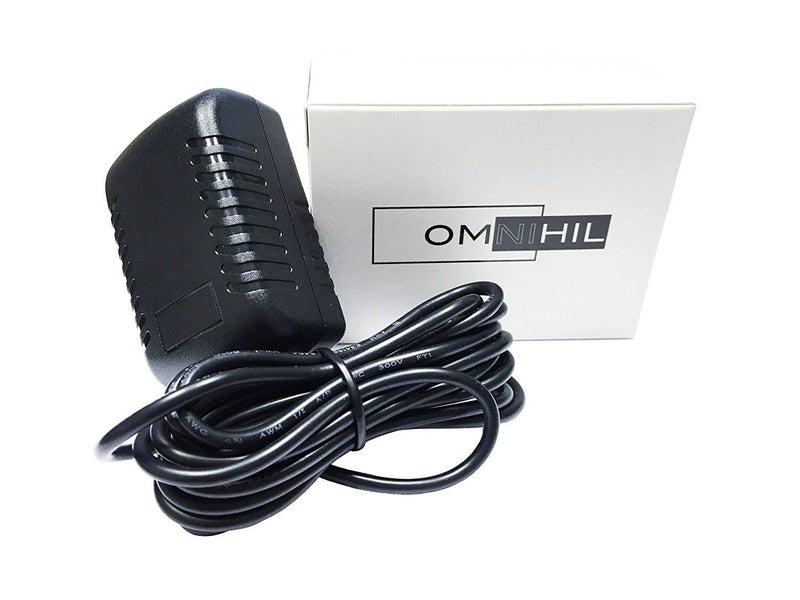 OMNIHIL 8 Feet Omnihil AC/DC Power Adapter 18V 1A (1000mA) 5.5x2.5millimeters Compatible with MG Electronics Power Adapter AM-1800200D41 - Image 1