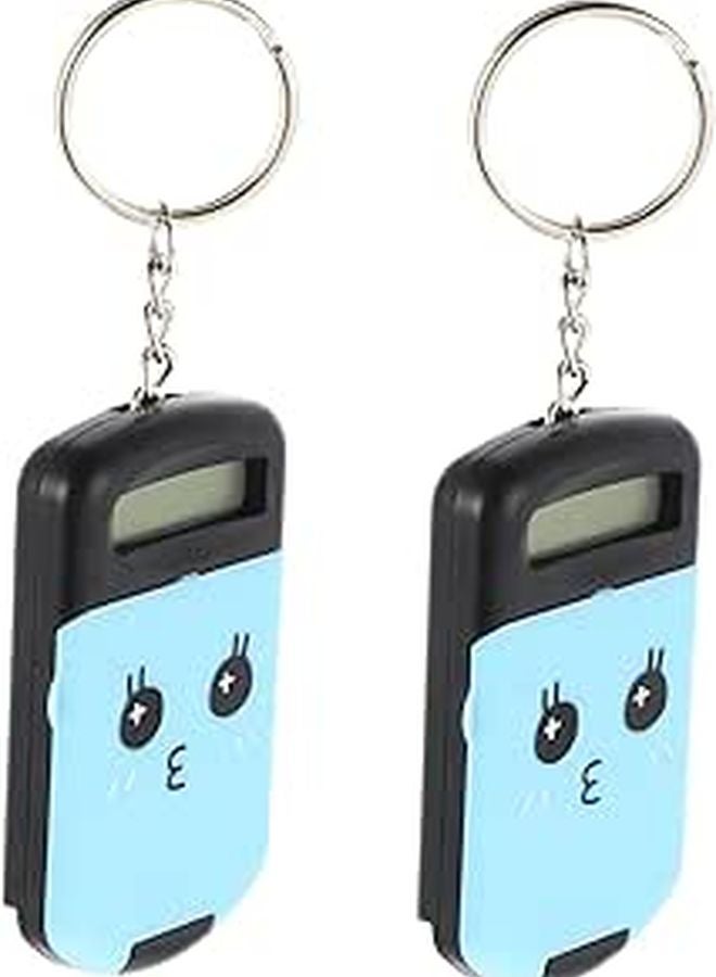Mini Electronic Calculator 2 Pack Portable Cute Plastic Pocket Calculators For Students Office Home - Image 1