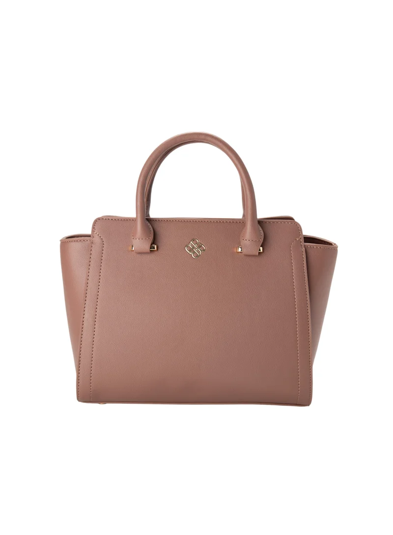 Bata Textured Top Handle Bag
