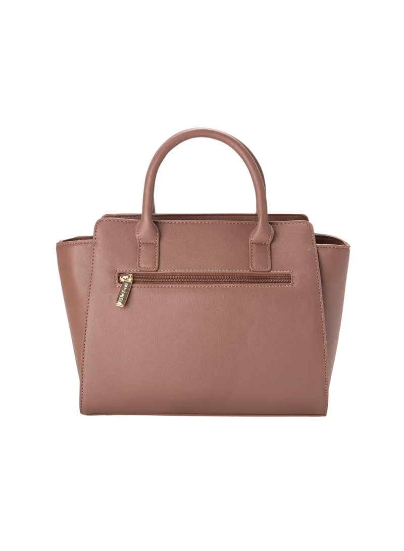 Bata Textured Top Handle Bag