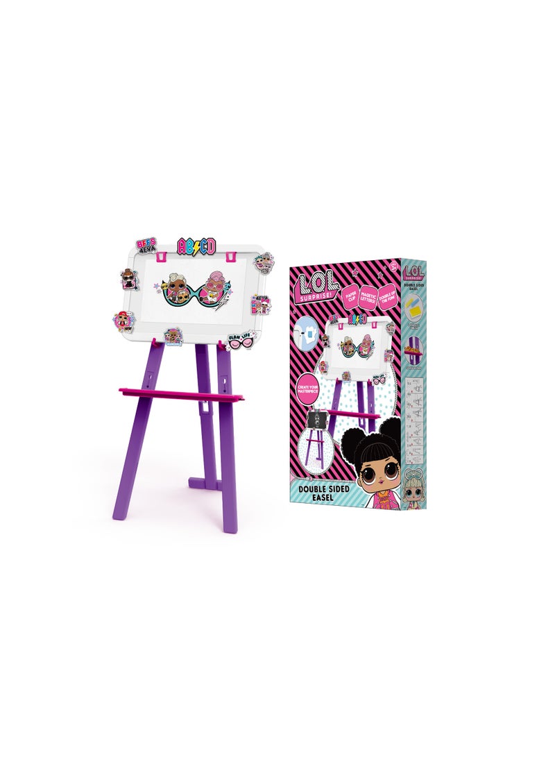 Kid Land LOL Surprise Double Sided Easel Drawing Board - Image 1