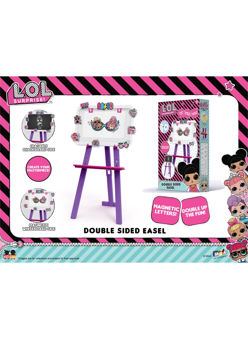 Kid Land LOL Surprise Double Sided Easel Drawing Board - Image 2