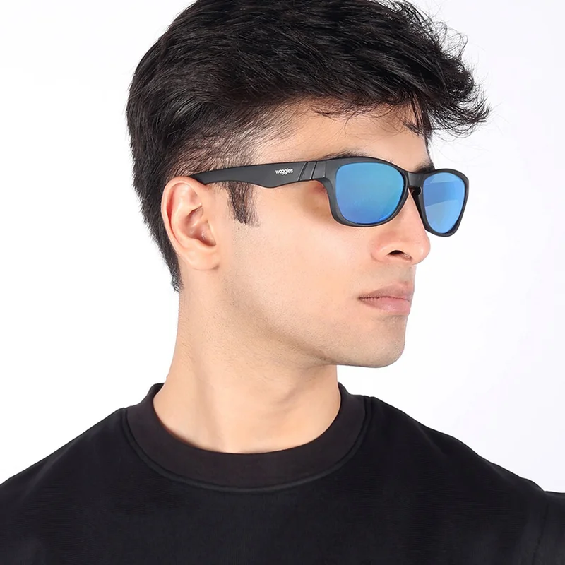 ووجلز نظارات شمسية رياضية مستقطبة أنيقة | حماية كاملة من الأشعة فوق البنفسجية