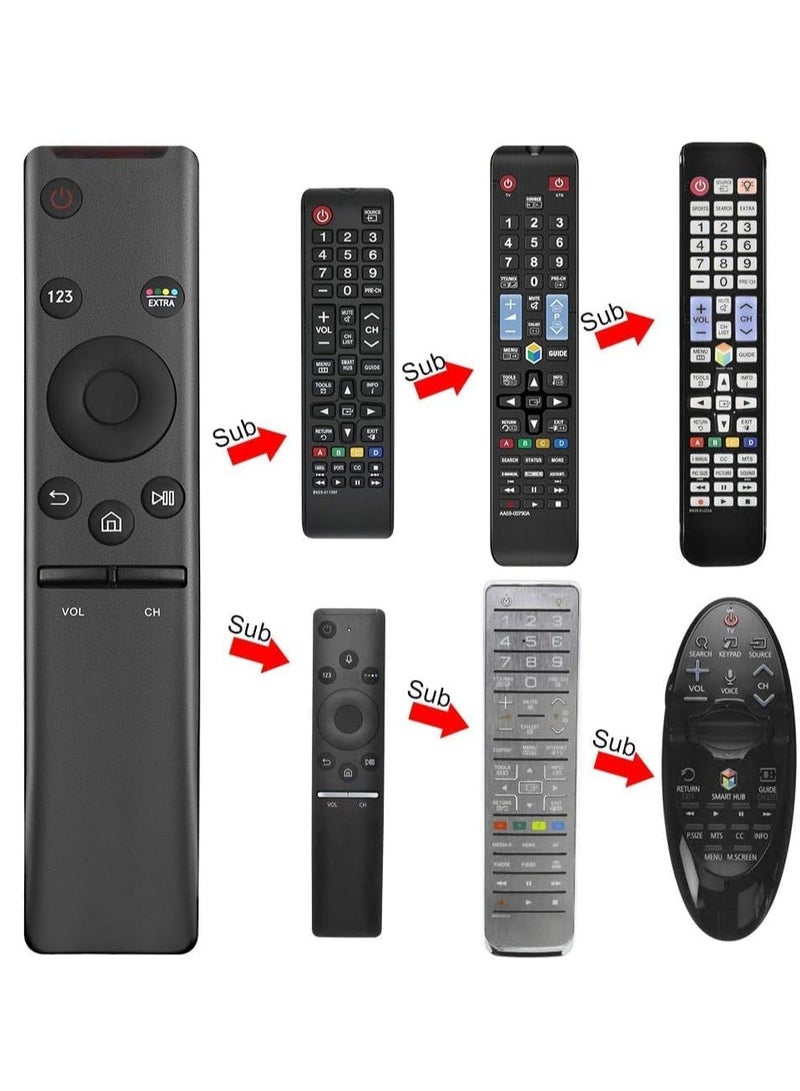 ELTRAZONE Universal Remote Control Support Samsung 2K 4K 8K 3D HD UHD Curved LED QLED Smart TVs and Old TVs BN59-01259B/D/E BN59-01241A /60A/66A UN32/40/43/49/50/55/58/65/75 KS/KU/MU 6/7/8/9 Series  - Image 2