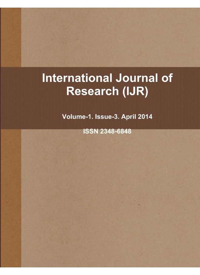 International Journal of Research (IJR)  - Image 1